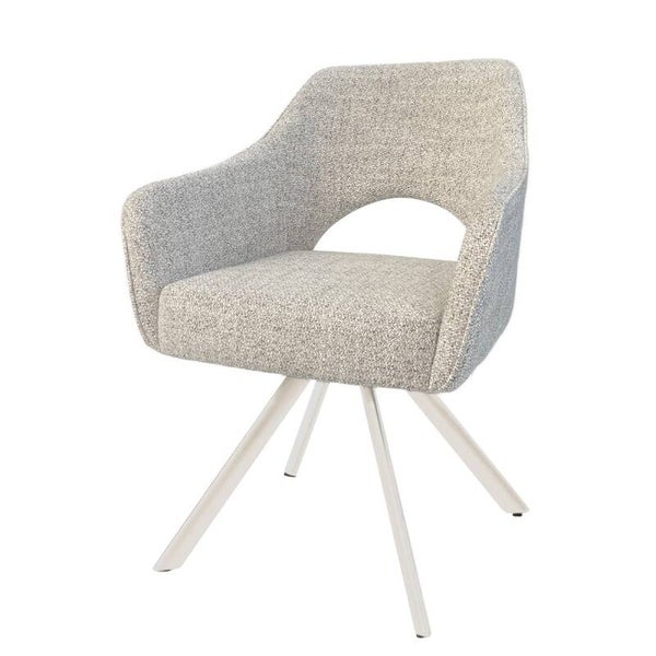 Draaibare Eetkamerstoel Helen | Lichte Zandkleur | Japandi | 1st