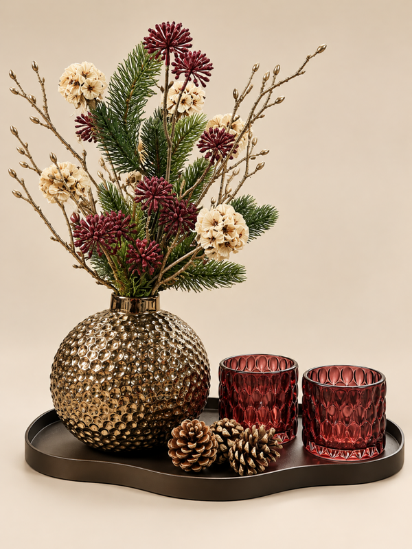Tafeldecoratie Set ‘Burgundy Chic’