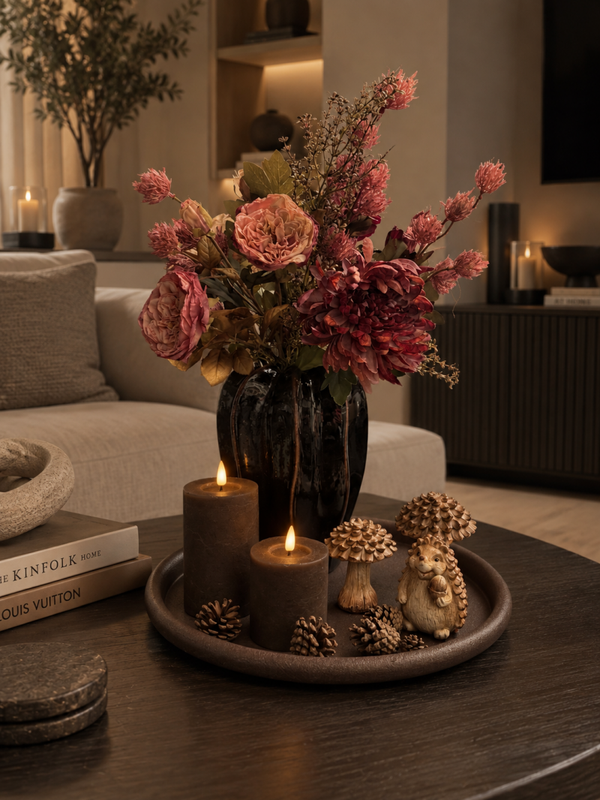 Tafeldecoratie Set ‘Dark Brown Fall’