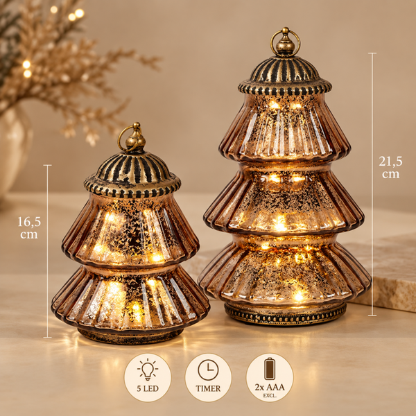 PRE ORDER LED Kerstboom Marrakech | Bronzey Gold | Verkrijgbaar in 2 maten