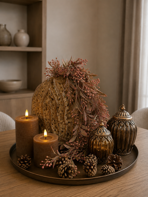 Tafeldecoratie Set ‘Warm Chic’
