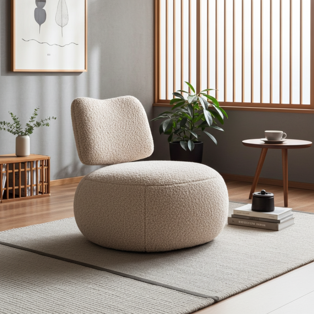 Teddy Stof Fauteuil ‘Leyla’ | Beige | 67x73x67cm