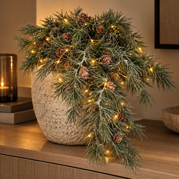 Kerst Groen Hangend Met Led Verlichting