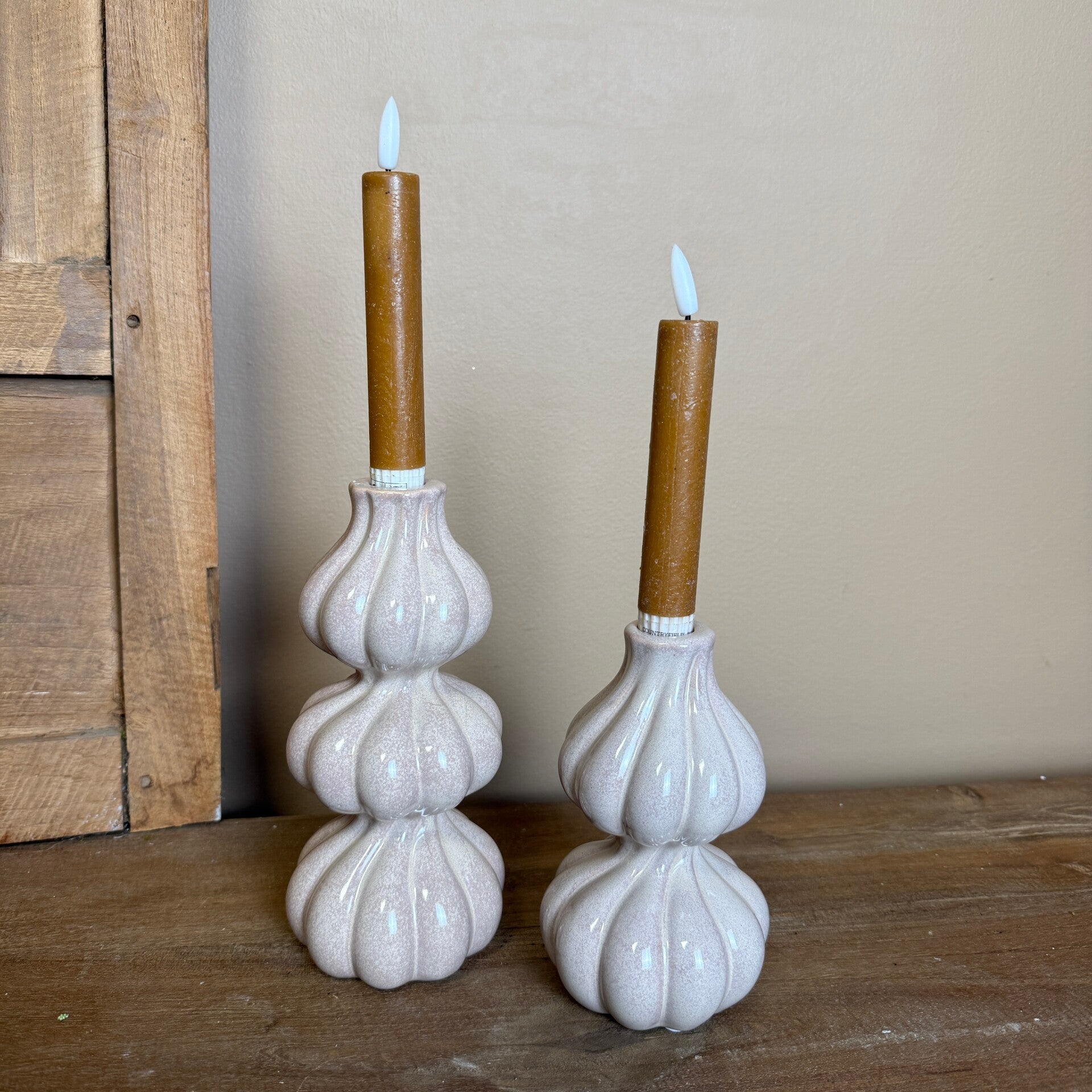 Kandelaar Set Van 2 | Voor Dinerkaarsen