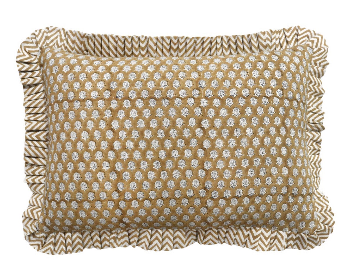 Langewerpig Kussen Retro Roezel | 40x60cm