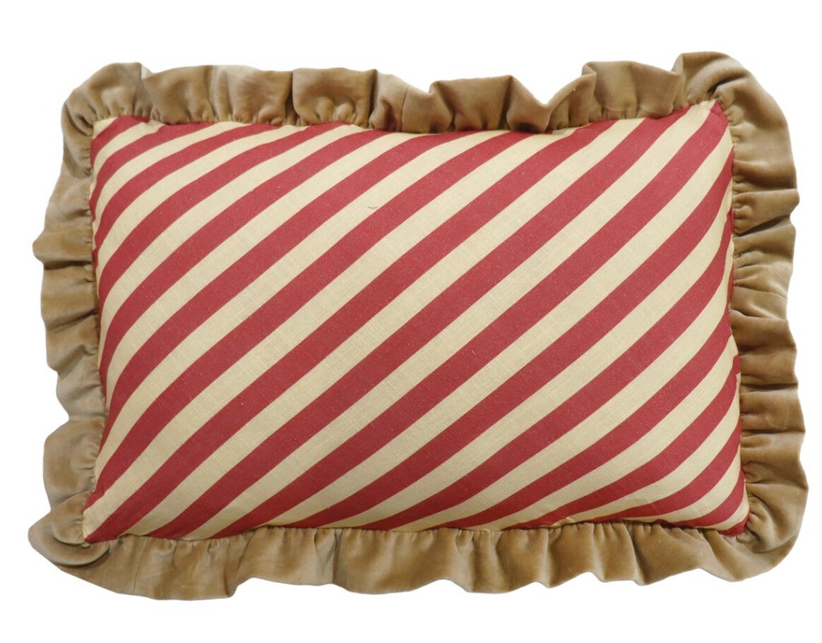 Langwerpen Kussen Gold Stripe | 40x60cm