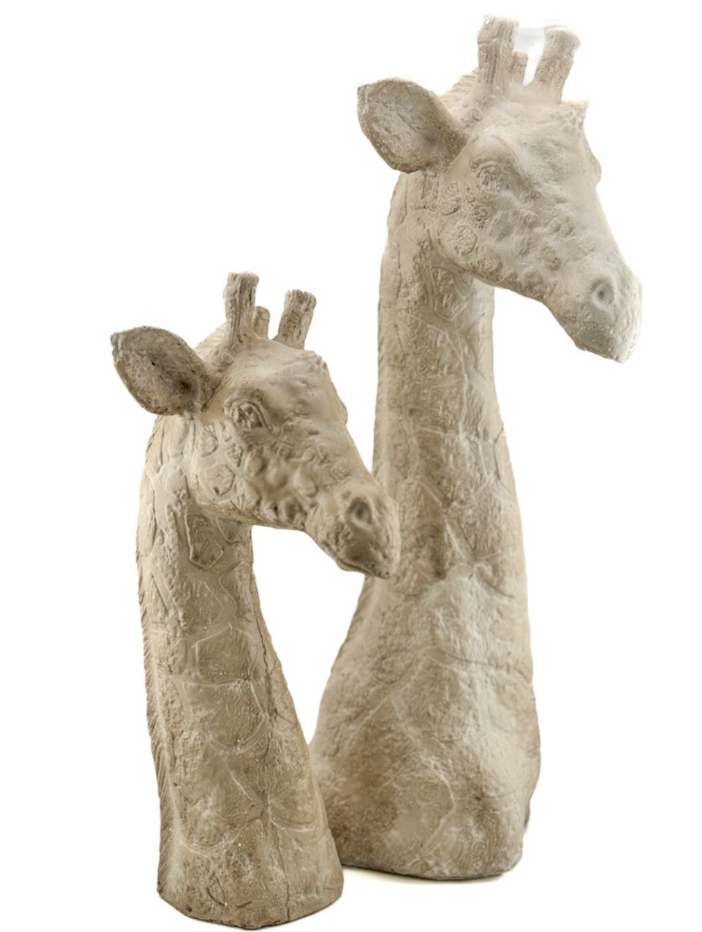 Aardewerk Ornament Giraffe Beige | In 2 maten