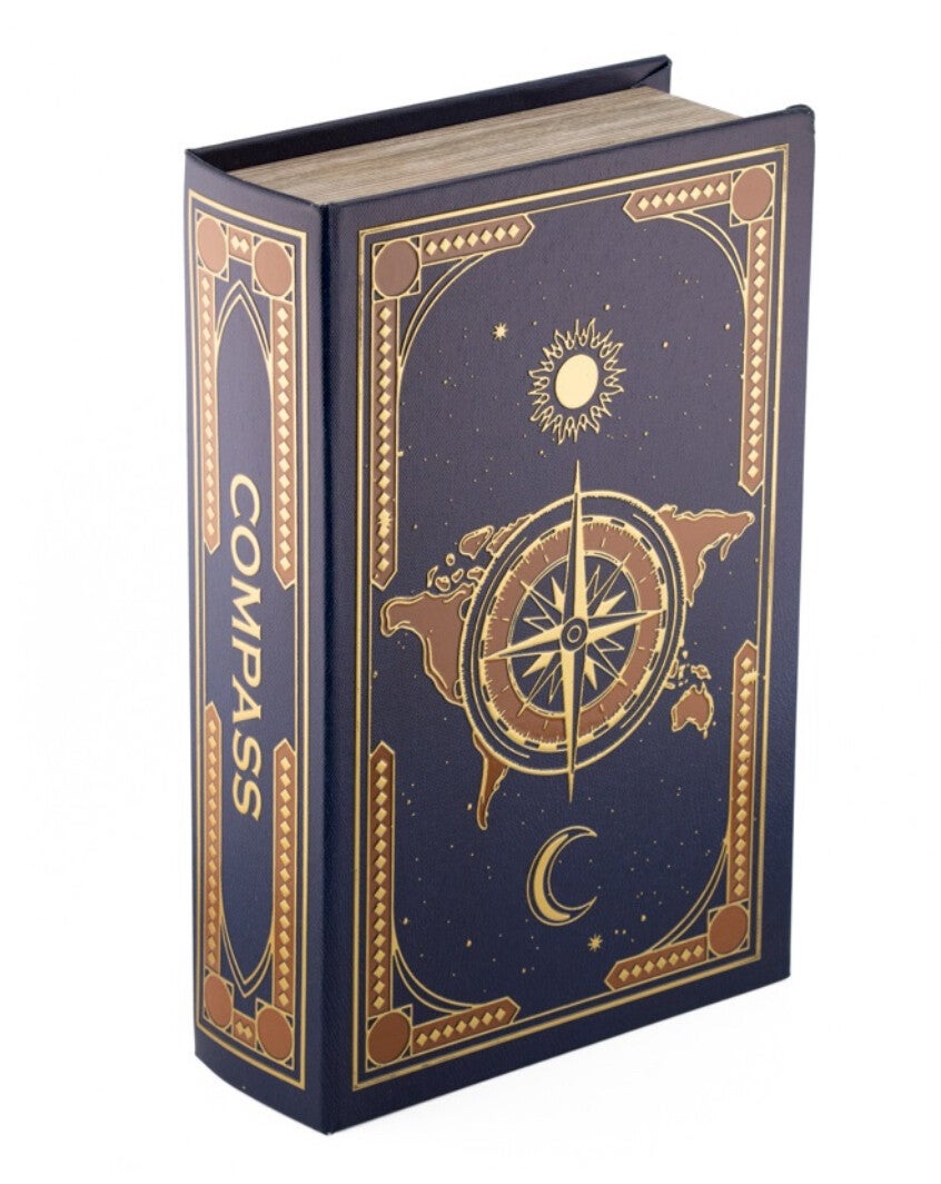 Opbergboek ‘Compass’ | 27x18x7cm