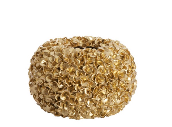 Gouden Vaas ‘Phylia’ – Light & Living (38 x 23 cm)