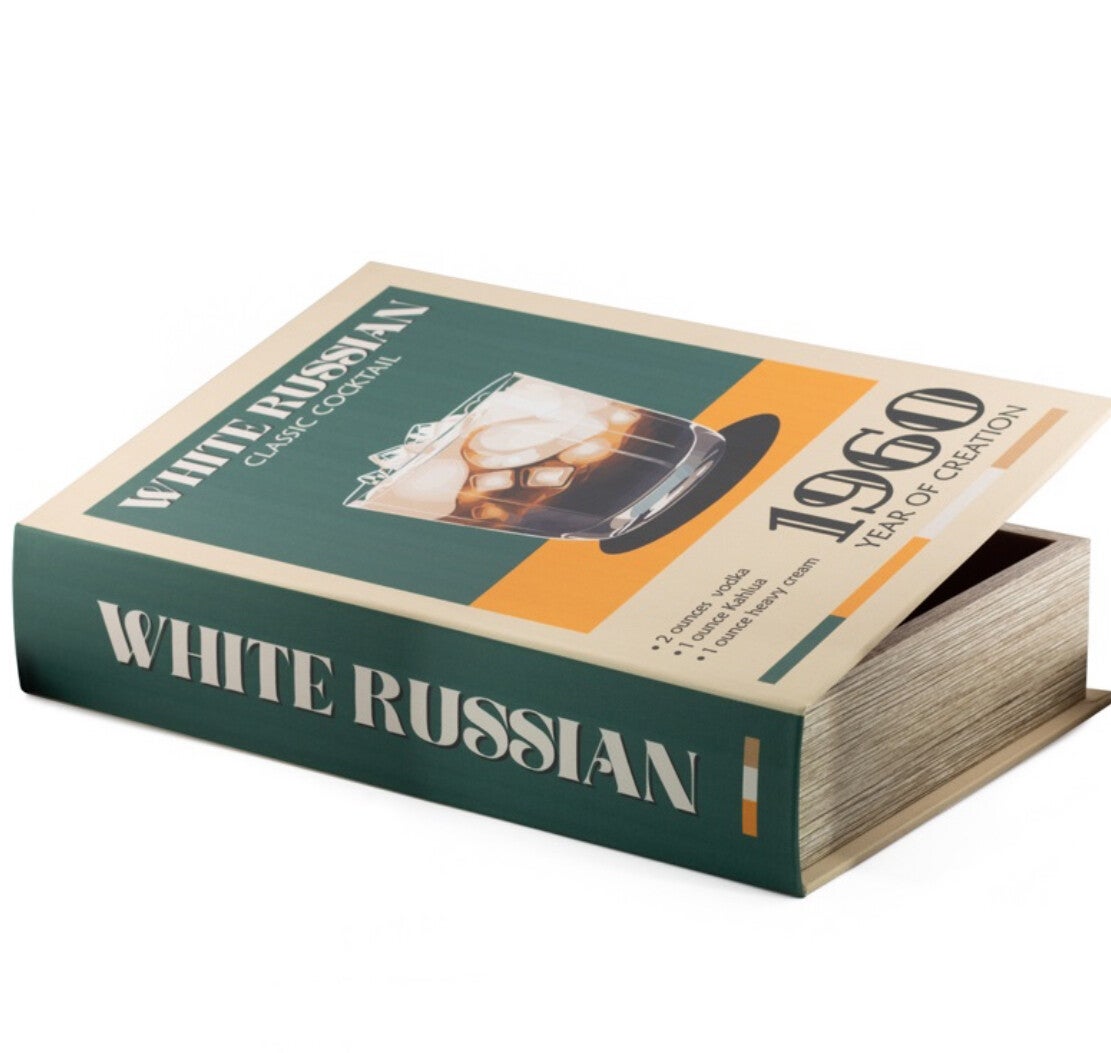 Opbergboek ‘Cocktail’ | 33x22x7cm