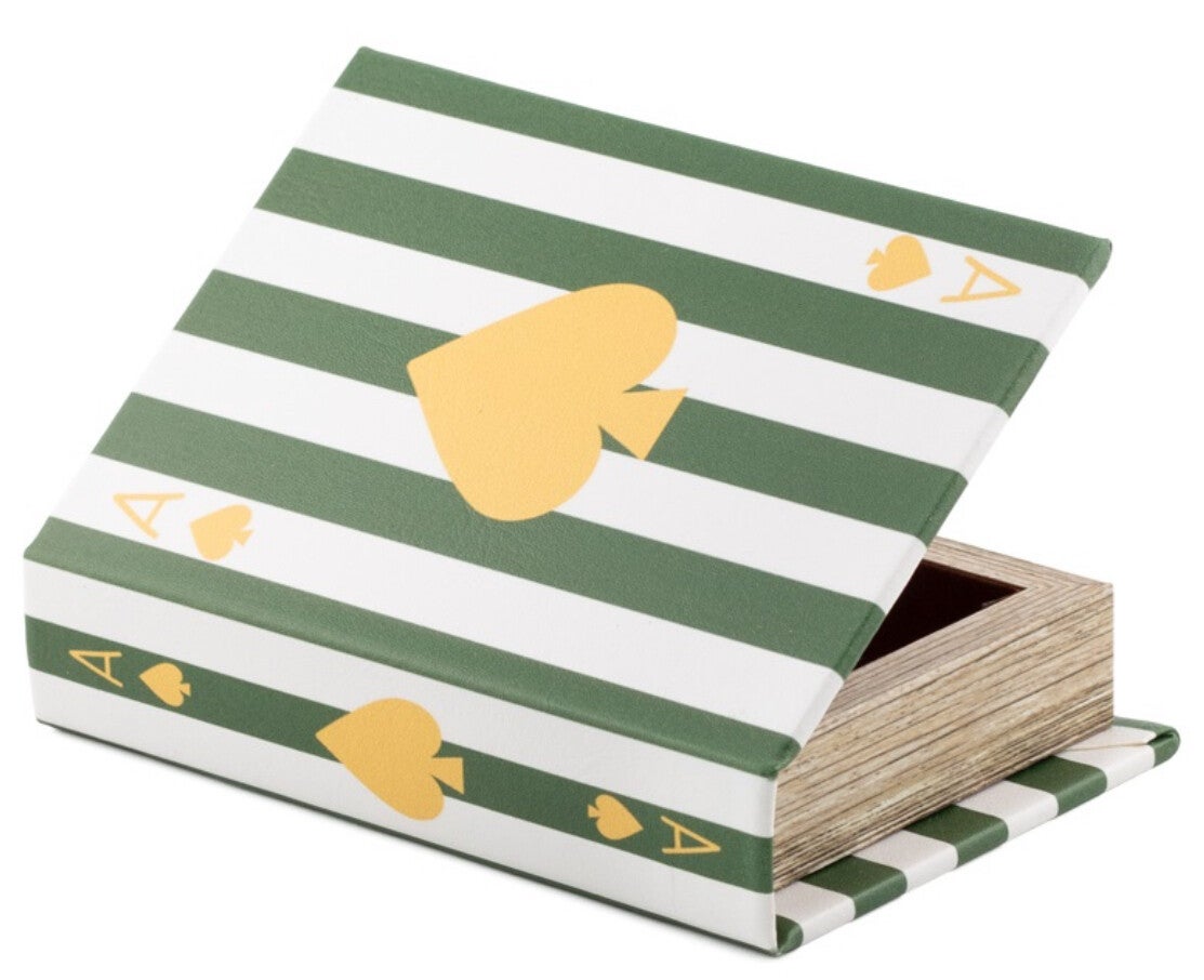 Opbergboek ‘Ace of Spades’ | 	13,5x9,5x2.8cm