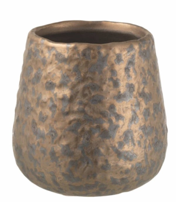 CLAIM 39 | J-LINE BLOEMPOTJE BRONZEY
