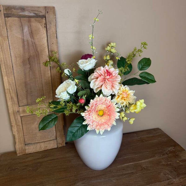 Zijden Bloemen Boeket ‘Lovely’ | Met of zonder vaas