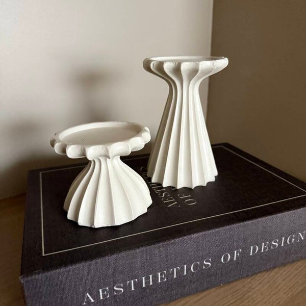 Beige Kandelaar ‘Sidari’ – Light & Living | Verkrijgbaar in 2 maten