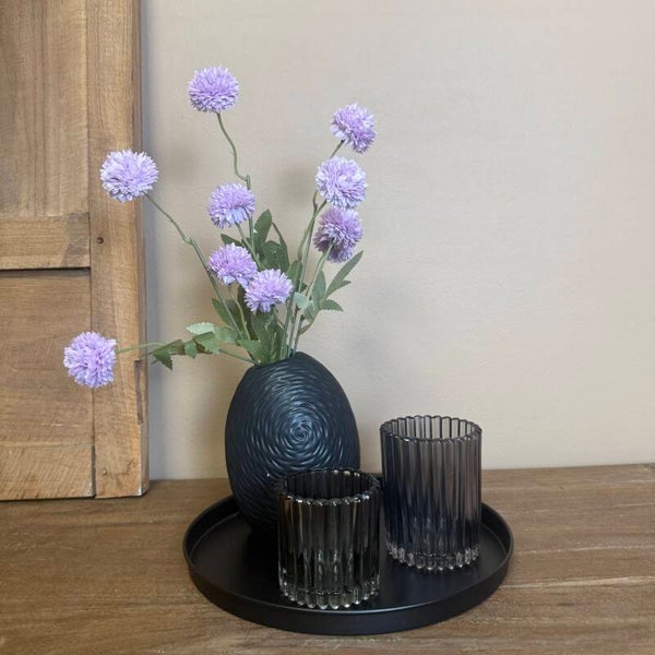 Tafeldecoratie Setje ‘Lila Pom’