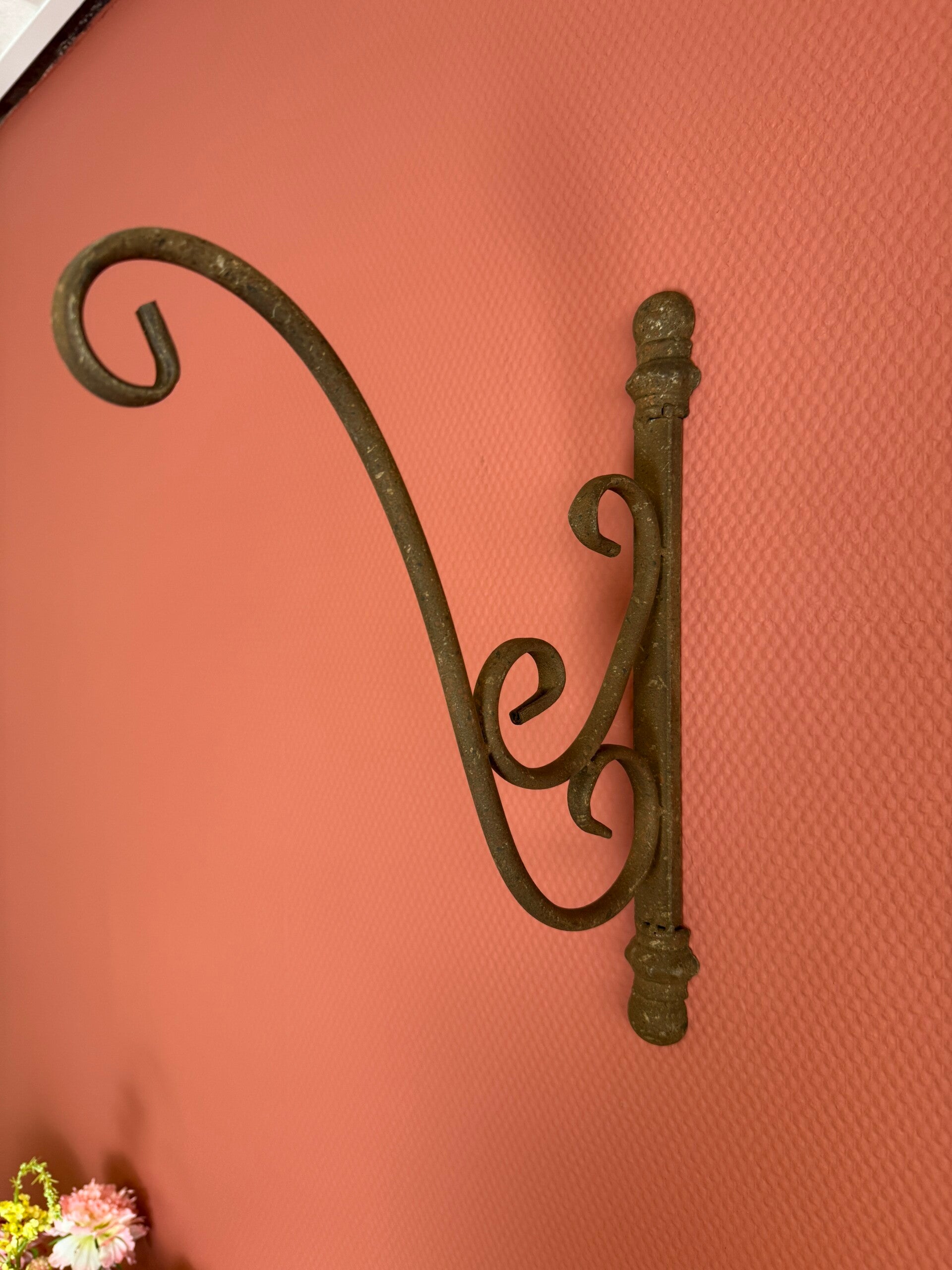 Wandhaak Bruin Chique