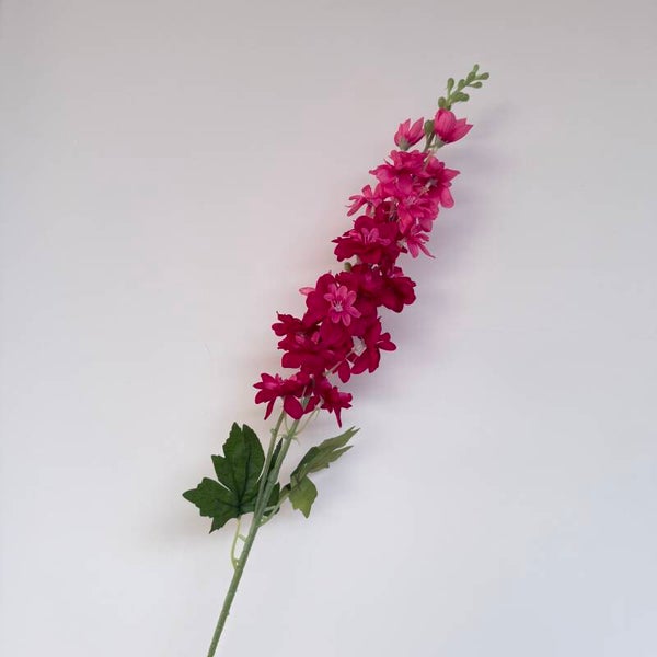 Kunstbloem Delphinium | Roze | 79cm