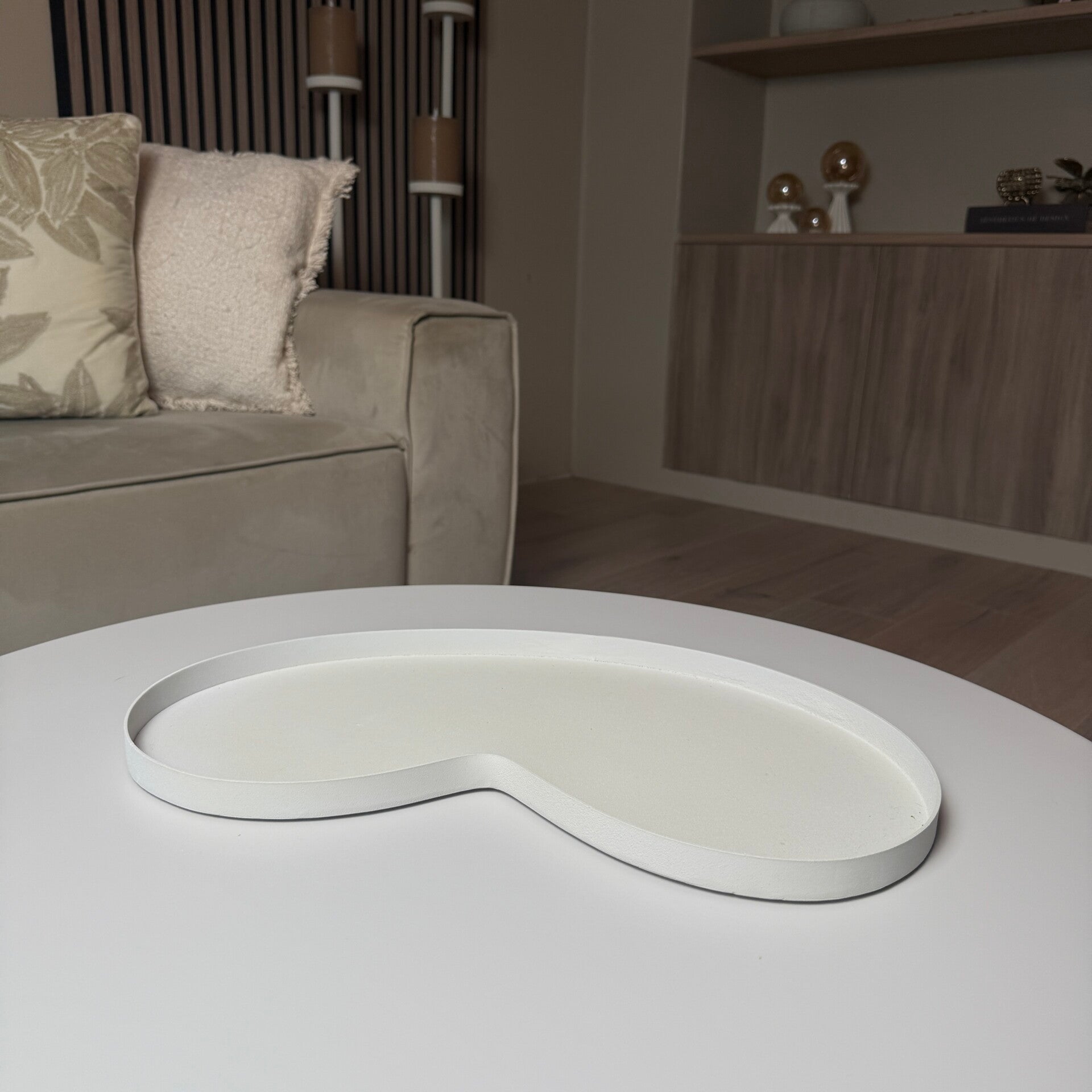 Kidney Dienblad ‘Villeta’ | Ivory | Verkrijgbaar in 2 maten