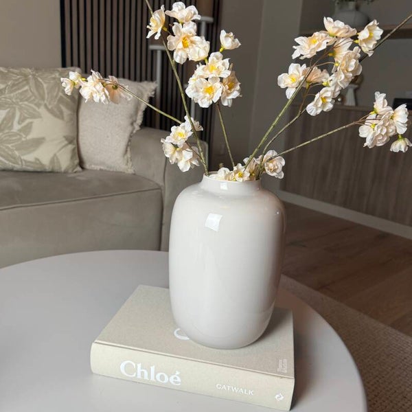 Vaas Artic Shine Ivory | Vase The World | Verkrijgbaar in 4 maten
