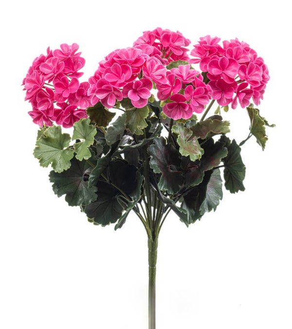 PRE ORDER Kunstbloemen Geranium | UV coating | 41cm