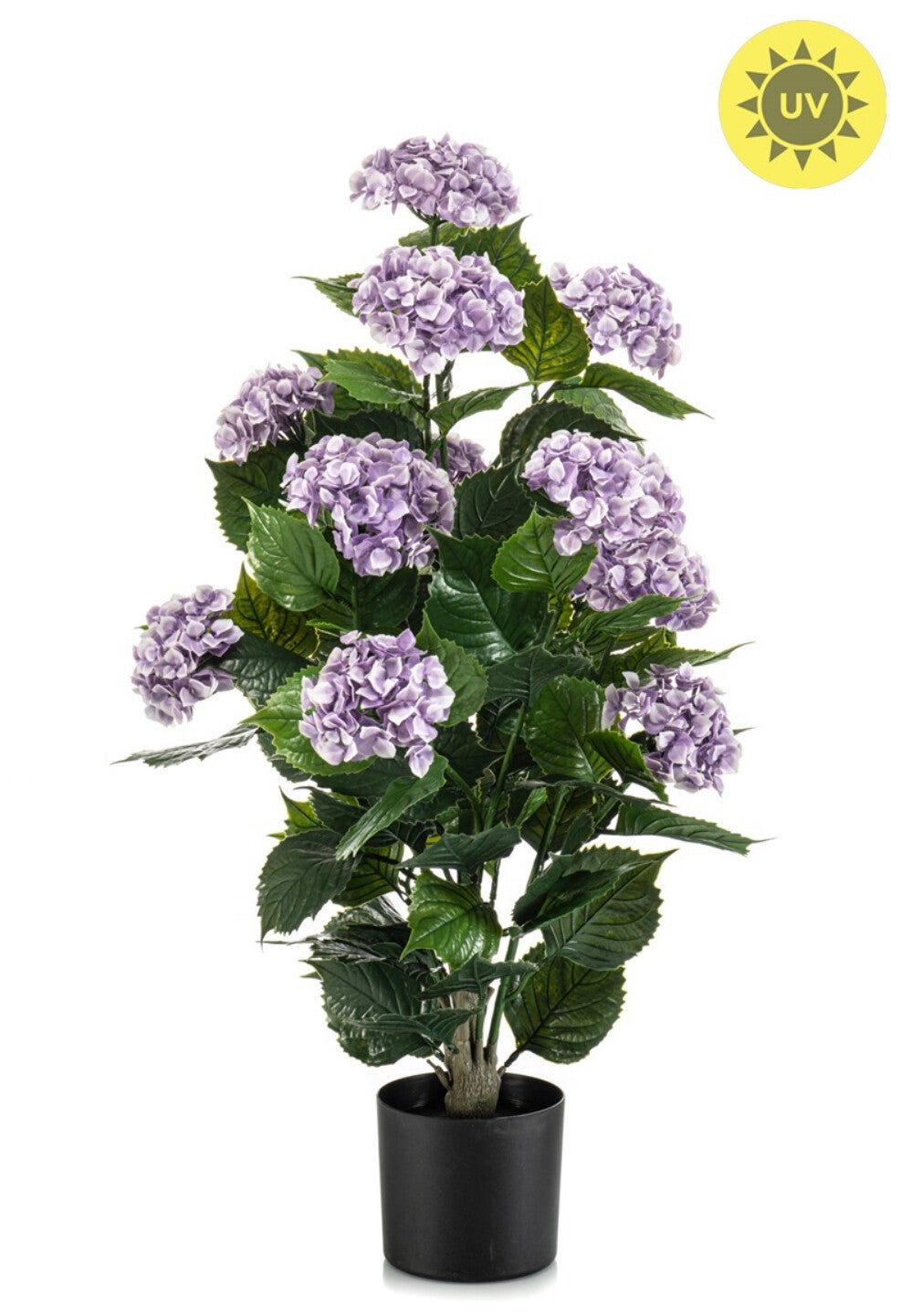 PRE ORDER Kunstplant Hortensia Lila | UV Coating | 90cm