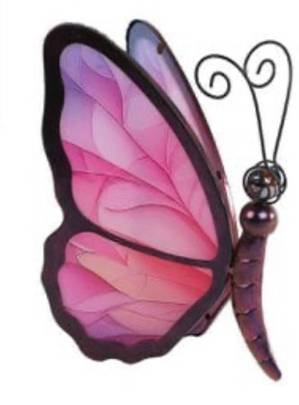 PRE ORDER Waxinelichthouder Vlinder Roze