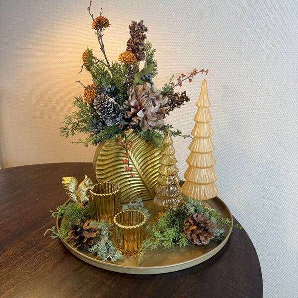 Tafeldecoratie Set ‘Golden Xmas’