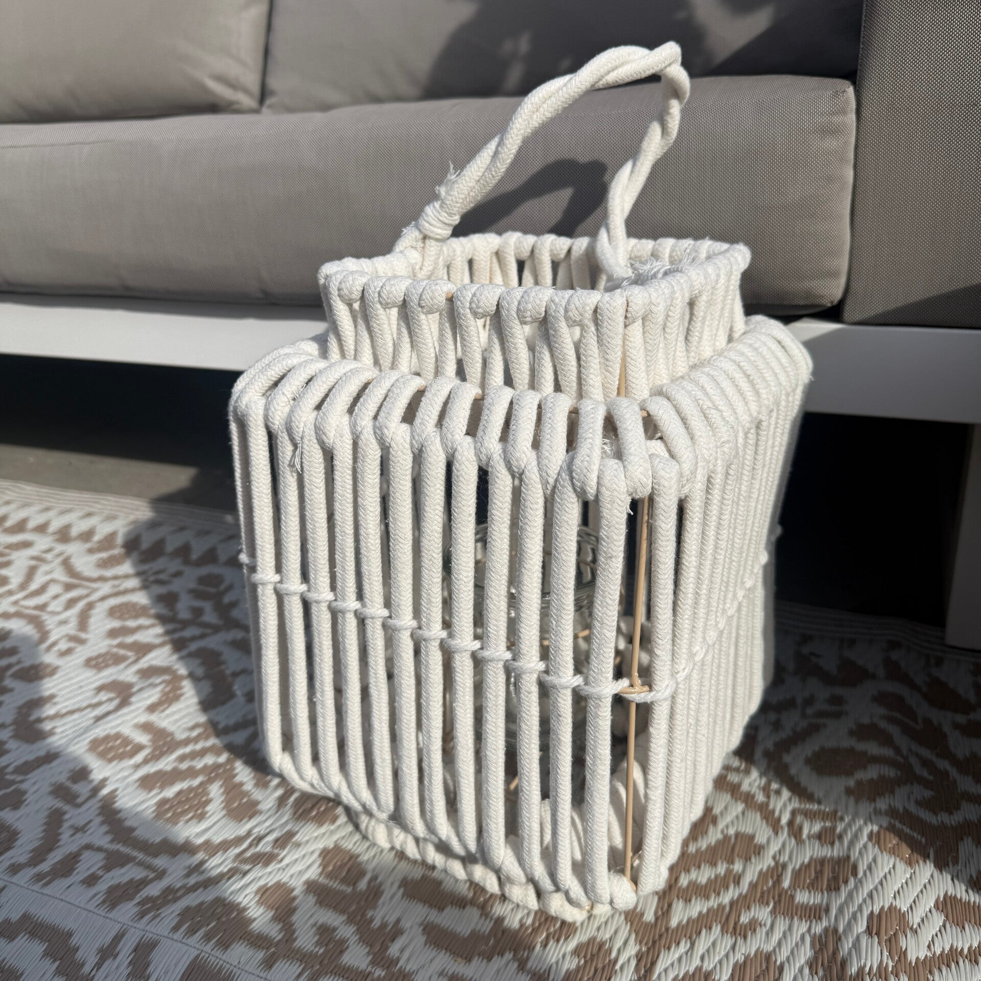 XL Ibiza Lantaarn Square | Creme