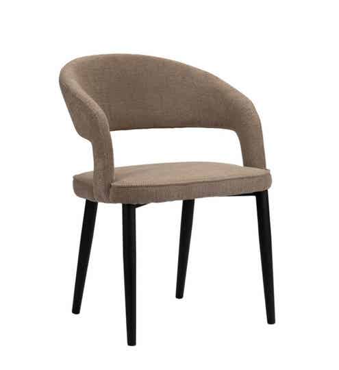 Eetkamerstoel Tusk | Bruin | Designstoel met Comfort | 1st