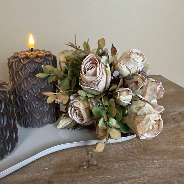 XS Rozen Boeketje | Kunstbloemen | Beige