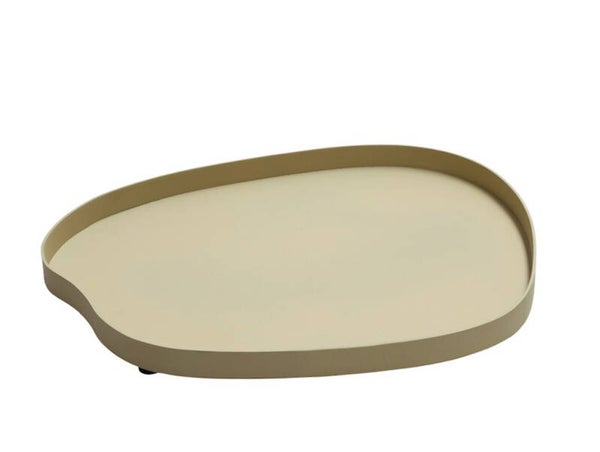 Organische Vorm Dienblad 'Bariri' | Beige | Vase The World | In 2 maten