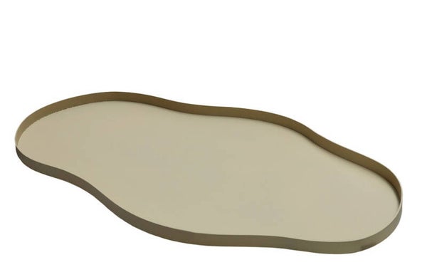 Dienblad 'Bauru' | Beige | Vase The World | In 2 maten