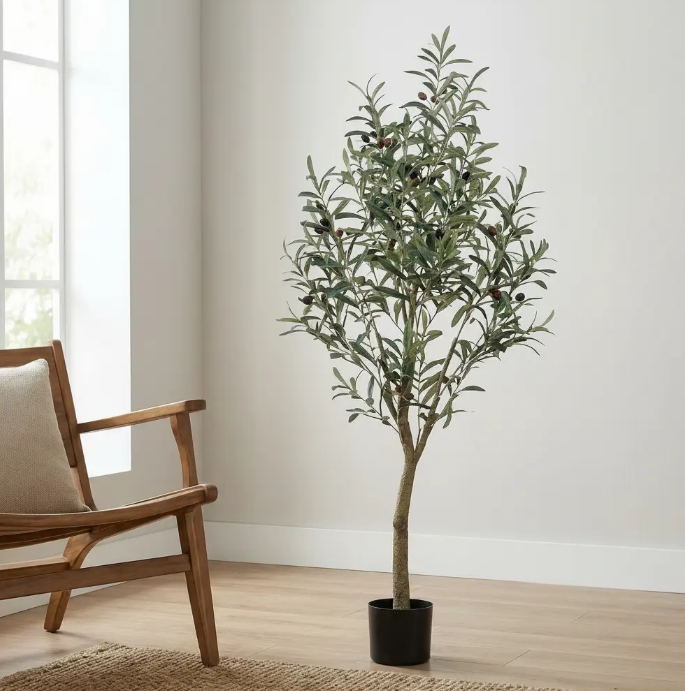 Kunst Olijfboom – 140 cm | Luxe Mediterrane Kunstboom