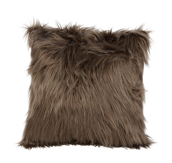 Kussen Faux Fur Bruin Sheep | 45x45cm
