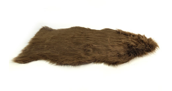 Vacht Faux Fur Schaap Bruin | 60x90cm