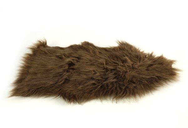 Vachtje Schaap Faux Fur Bruin | 30x45cm