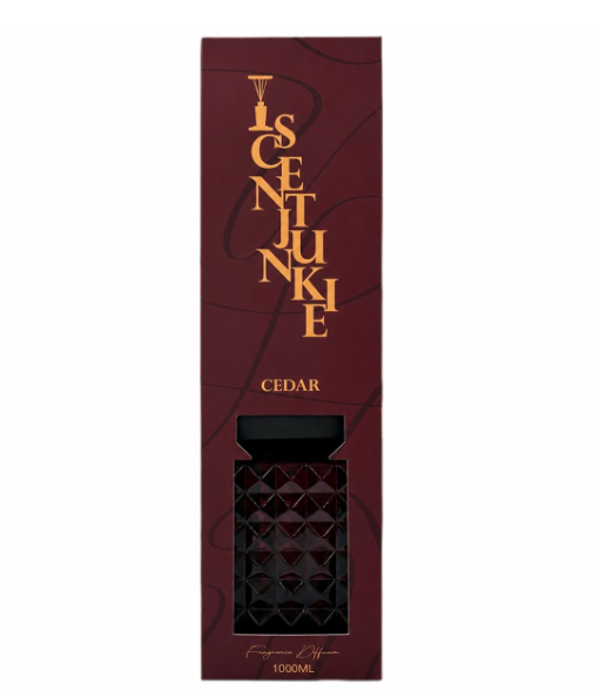 XXL Luxe Geurstokjes Facet | Cedar | 1000ml