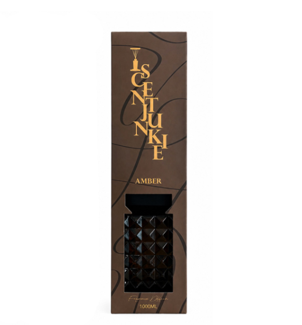 XXL Luxe Geurstokjes Facet | Amber  | 1000ml