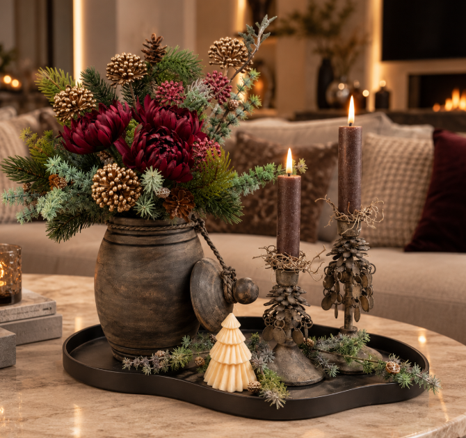Tafeldecoratie Set ‘Holly Jolly’
