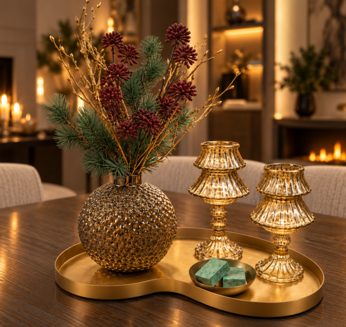 Tafeldecoratie Set ‘Holly Jolly’