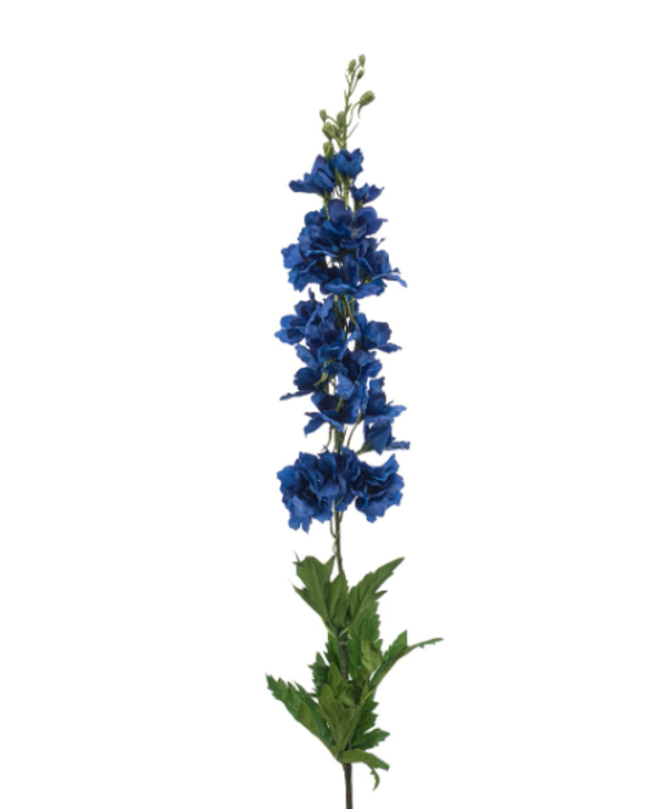 Zijden Bloem 'Delphinium' | Blauw | Real Touch | 90cm