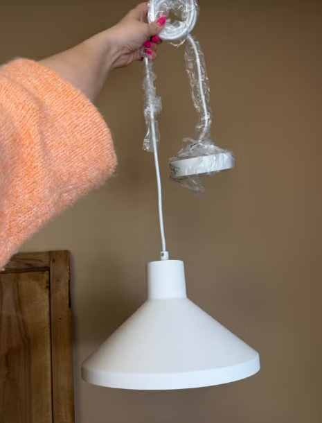 Witte Strakke Hanglamp
