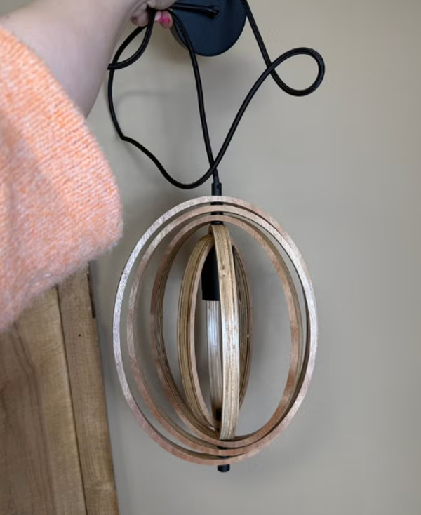 Pendant Mango Houten Hanglamp Japandi