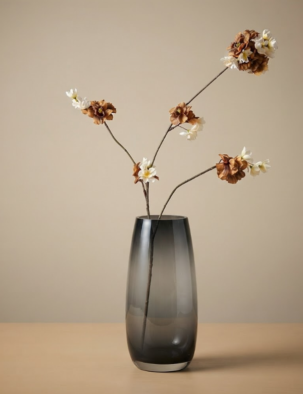 Zijden Bloemen Bloesem | Beige/Brown | 85cm