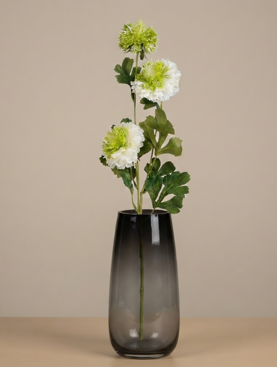 Kunstbloem Real Touch Pom | Creme | 78cm
