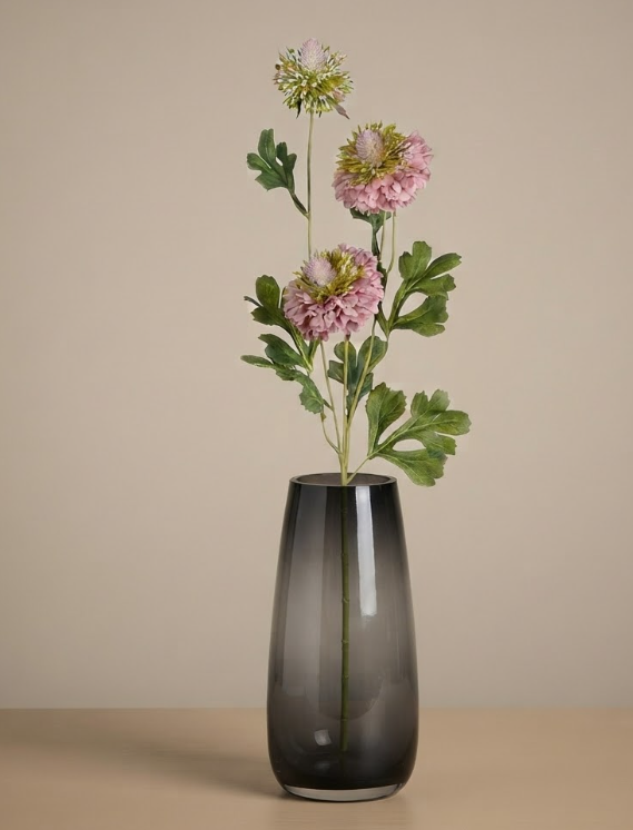 Kunstbloem Real Touch Pom | Roze | 78cm