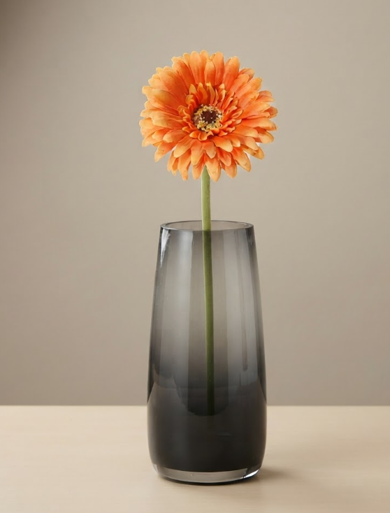 Kunstbloem Gerbera | Oranje | 59cm