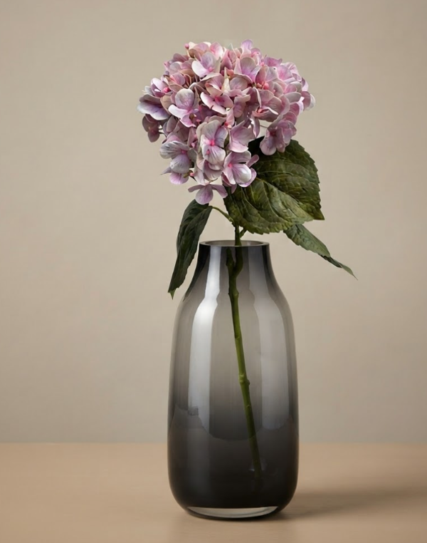Kunstbloem Hortensia Real Touch Pink | 75cm