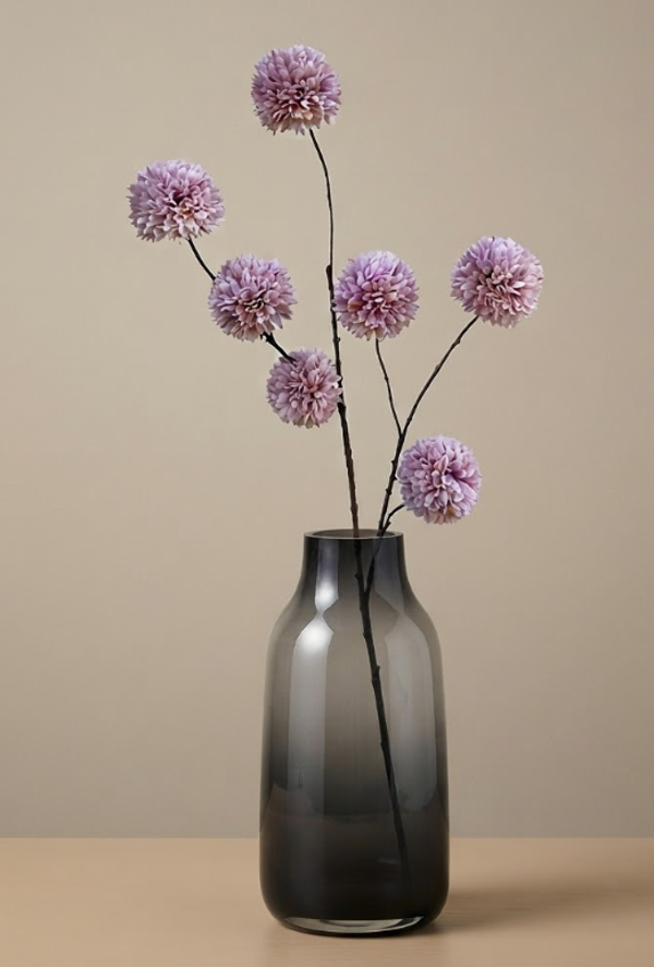 Kunsttak Pom Pom Lila | 98cm