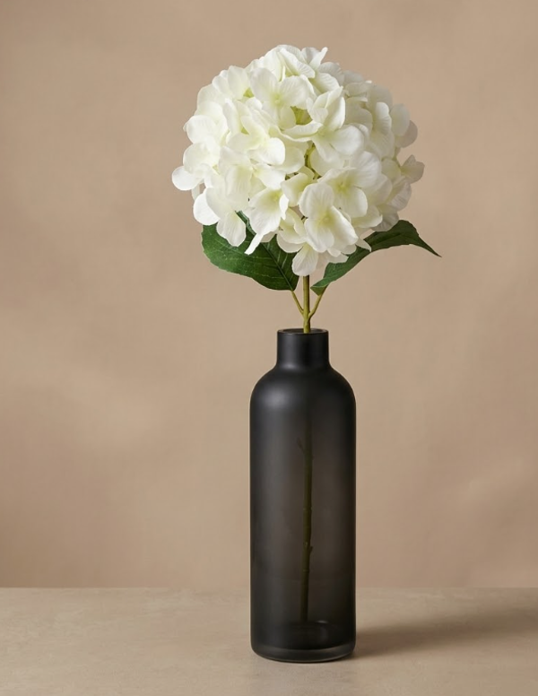 Kunstbloem Hortensia Wit | 65cm